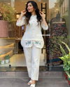 Kalaai Designer Ladies Top With Bottom Cord Set Wholesale Price In Surat
